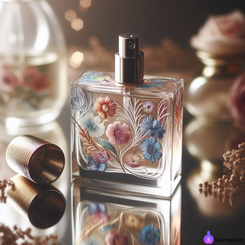 Perfume bottle generated by AI